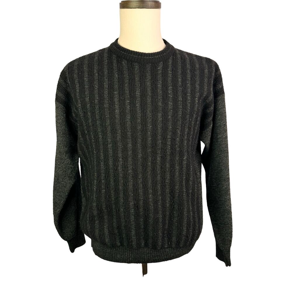 Vintage 1980s Allora Knit Sweater / Outdoorsman / Vintage Knit